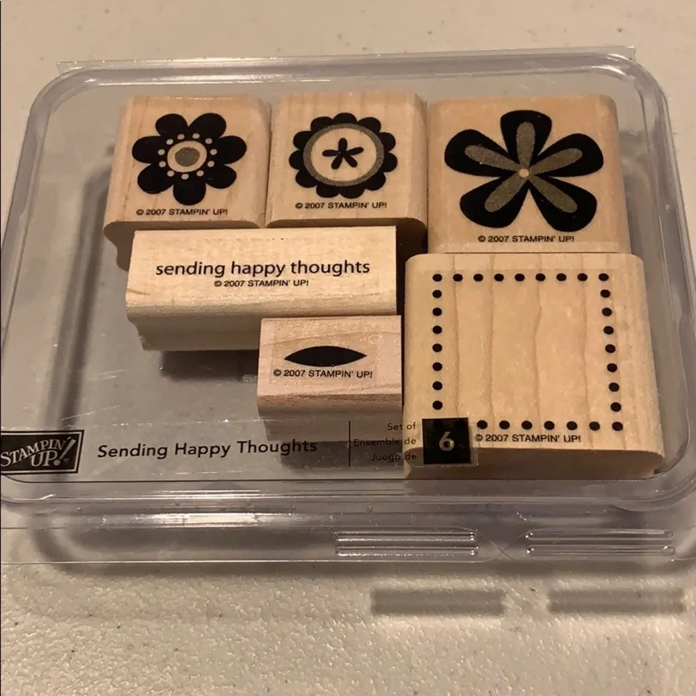 🎭 3/$25 - Stampin Up! Sending Happy Thoughts set